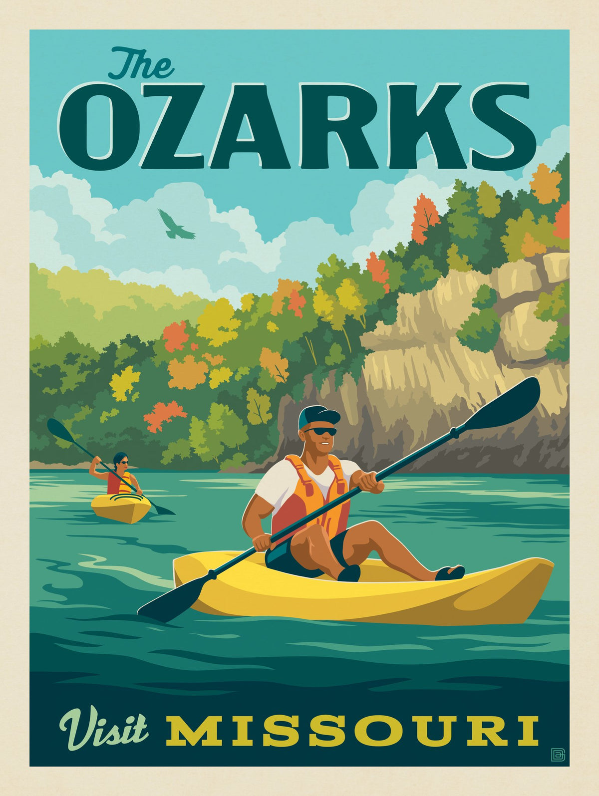 MO—Visit Missouri: The Ozarks - Puzzle - Artwork