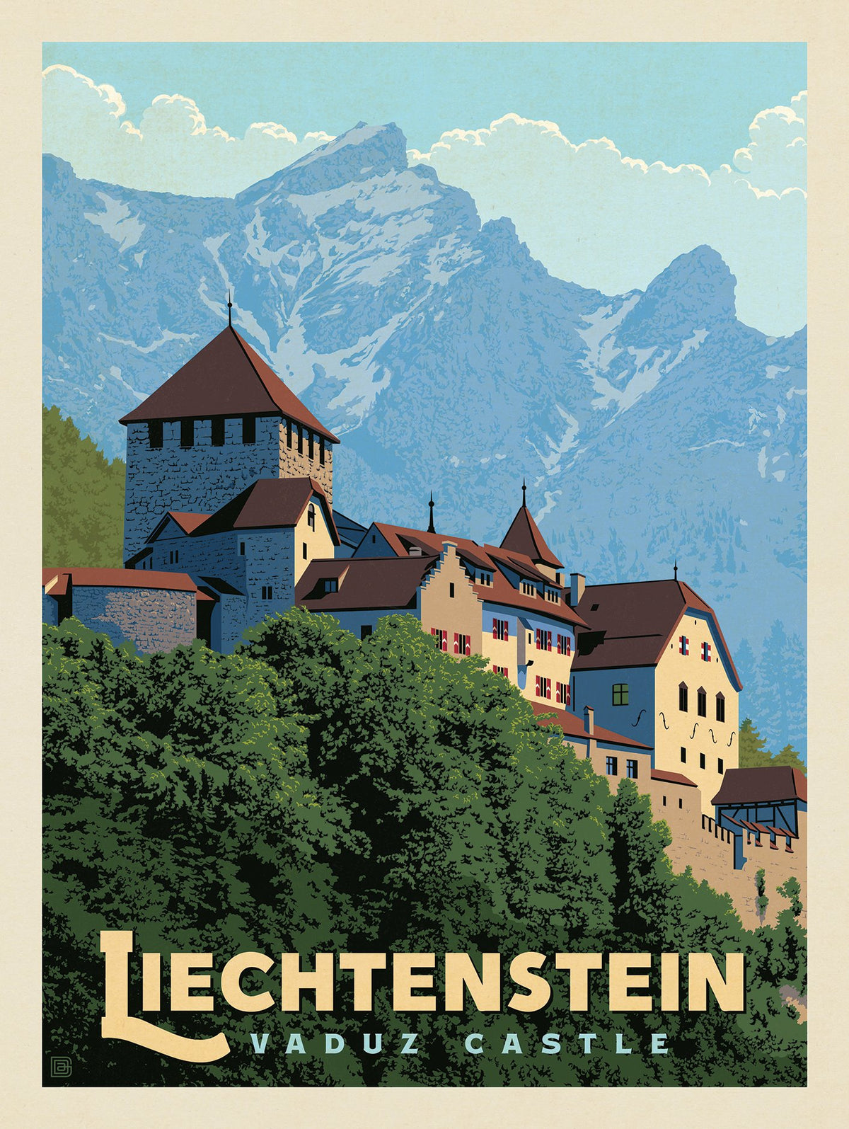 Liechtenstein - Puzzle - Artwork