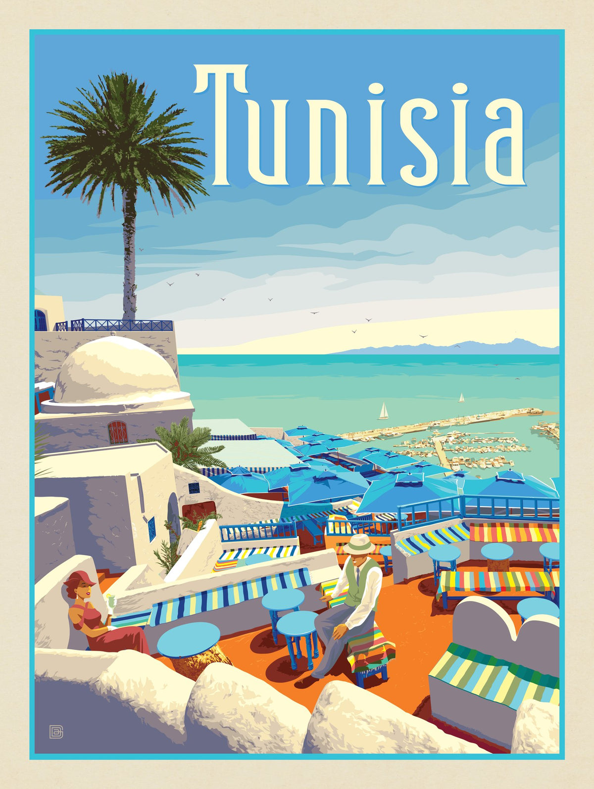 Tunisia - Puzzle - Artwork