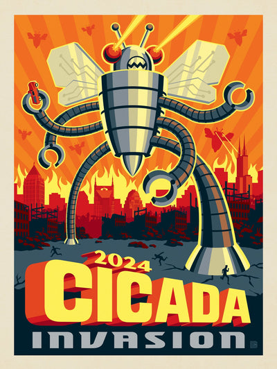 Attack Of The Killer Robot Cicadas - Puzzle