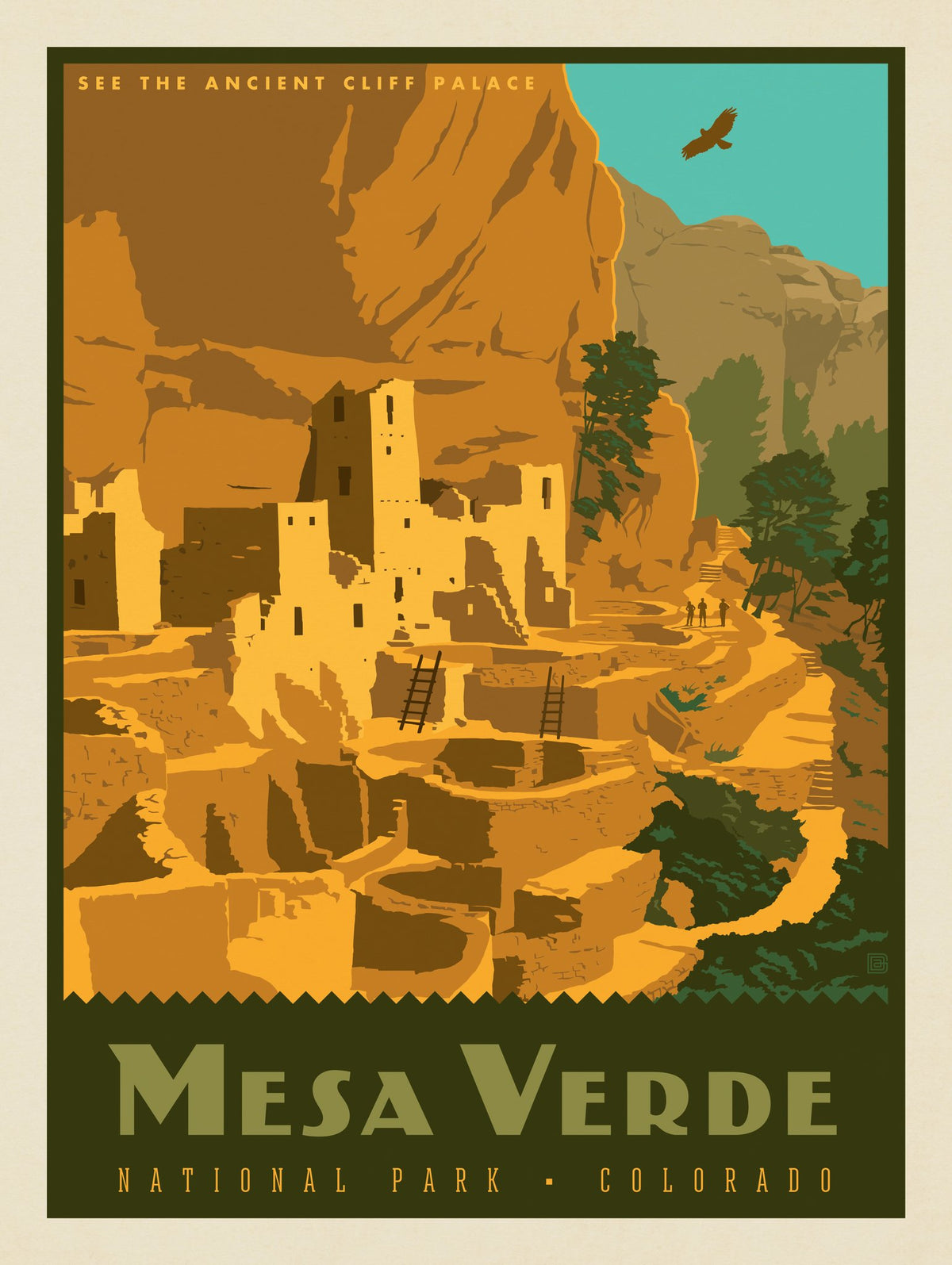 Mesa Verde National Park - Puzzle - Artwork