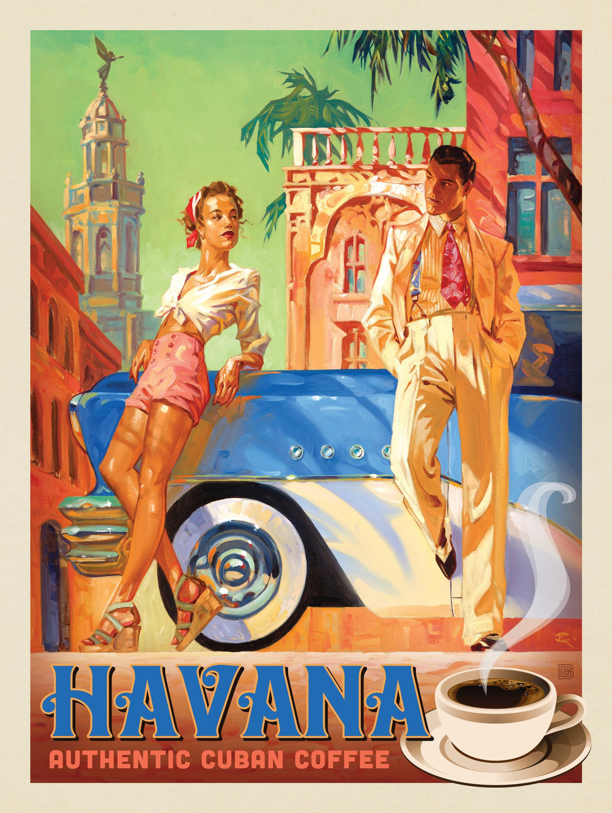Havana Cuban Coffee: by Kai Carpenter - Puzzle - Artwork