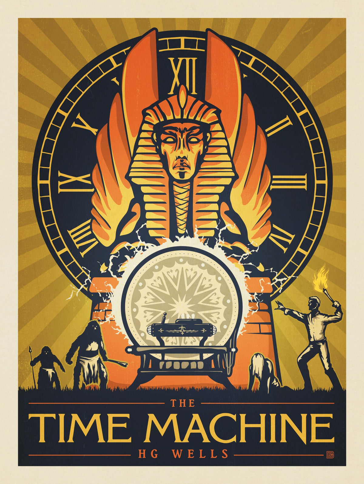 The Time Machine: H.G. Wells - Puzzle - Artwork