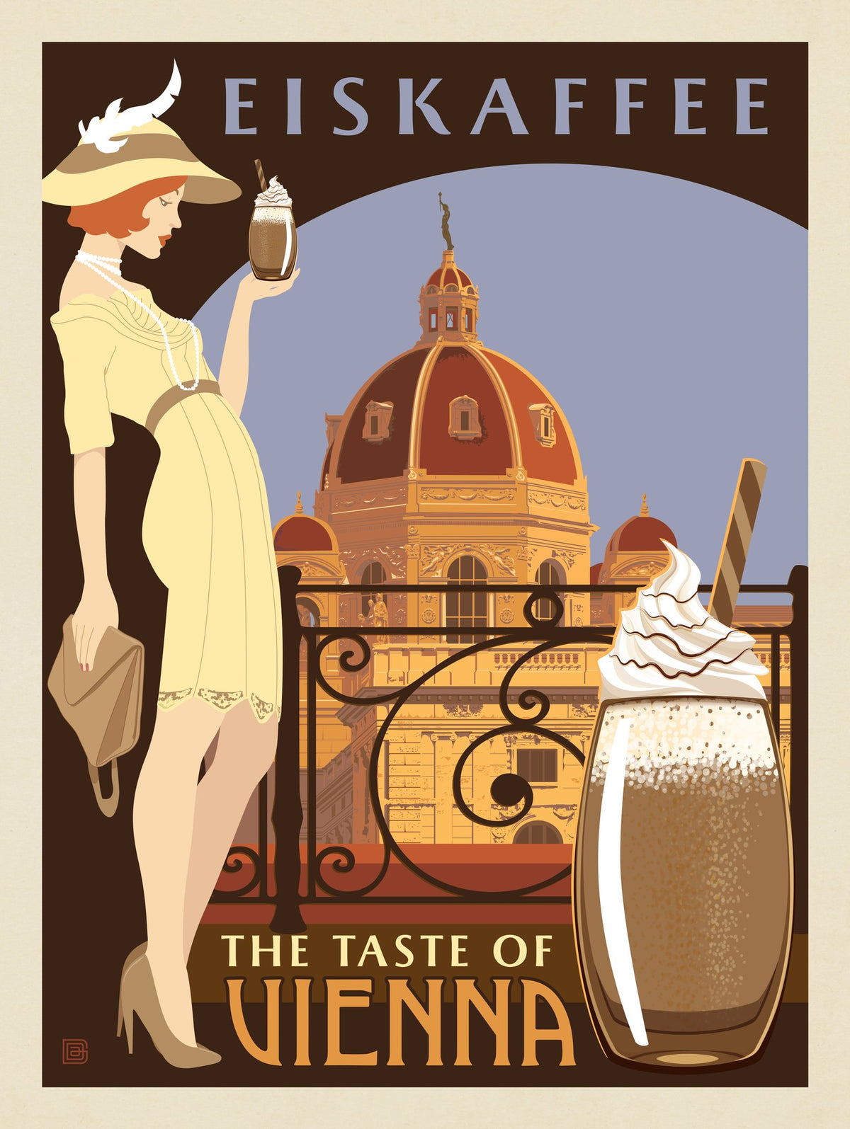 Eiskaffee: The Taste Of Vienna - Puzzle - Artwork