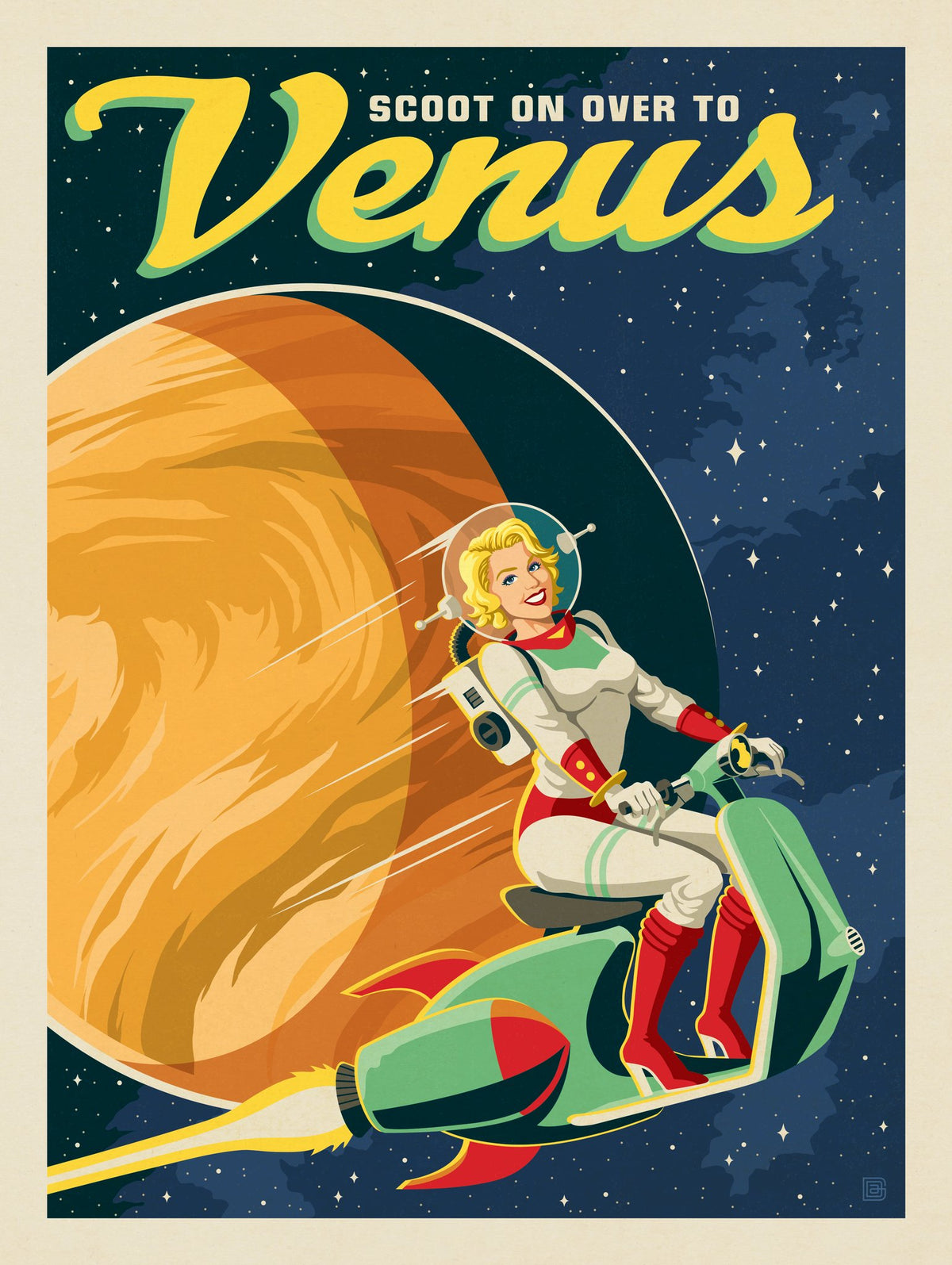 Venus: Space Scooter - Puzzle - Artwork