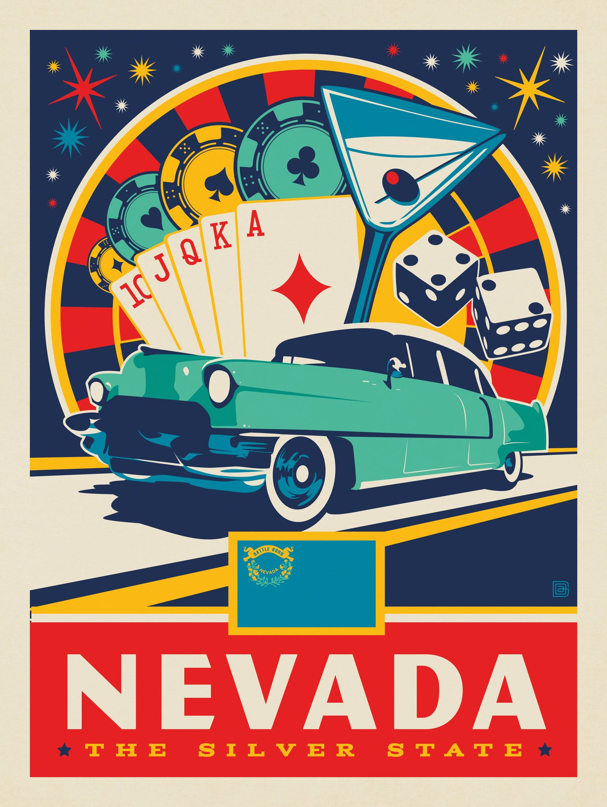 Nevada State Pride - Puzzle - Artwork