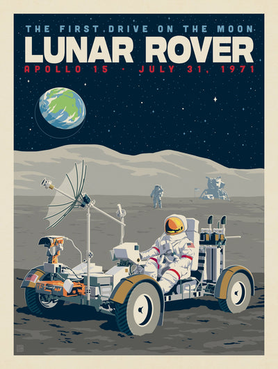 NASA 1971: Apollo 15 Lunar Rover - Puzzle
