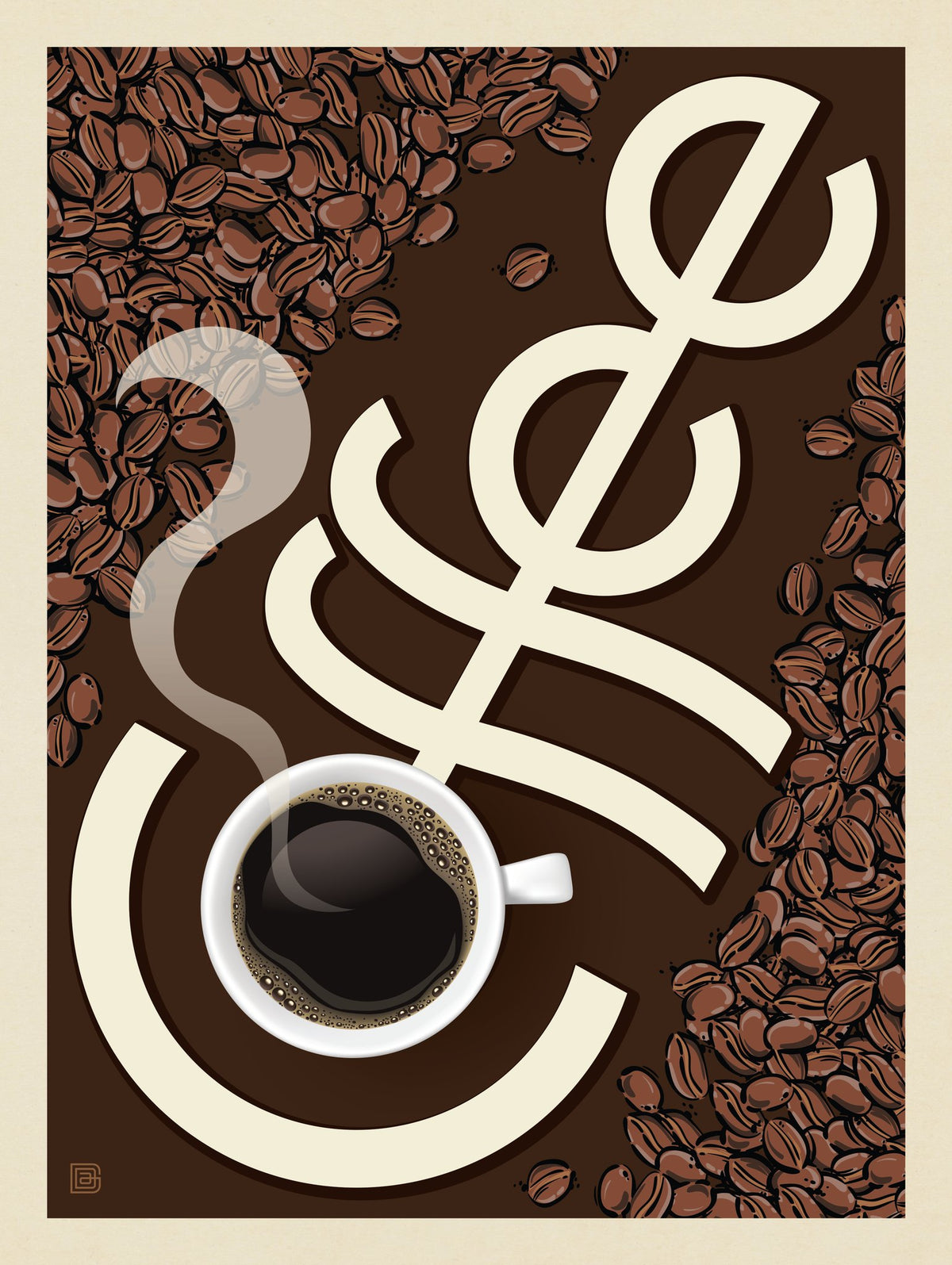 Cup-O-Coffee - Puzzle - Artwork