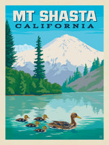 Mount Shasta, California - Puzzle - Artwork