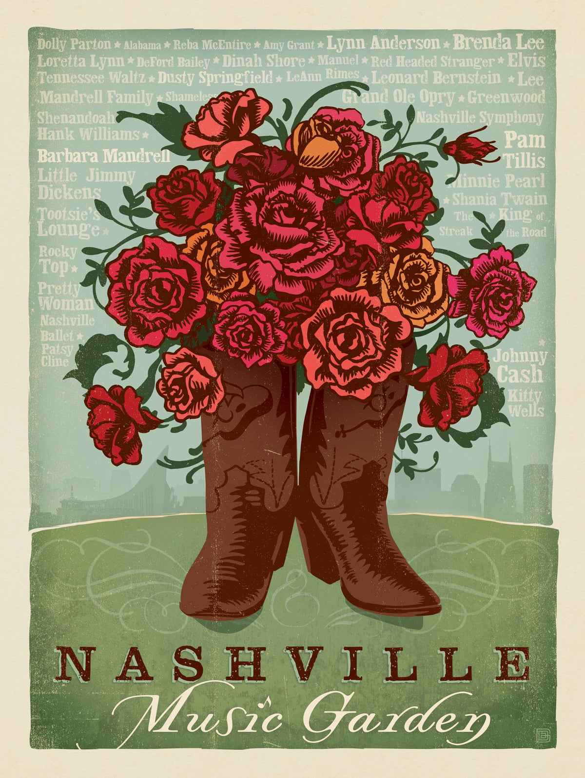 Music In Bloom - Puzzle - Artwork