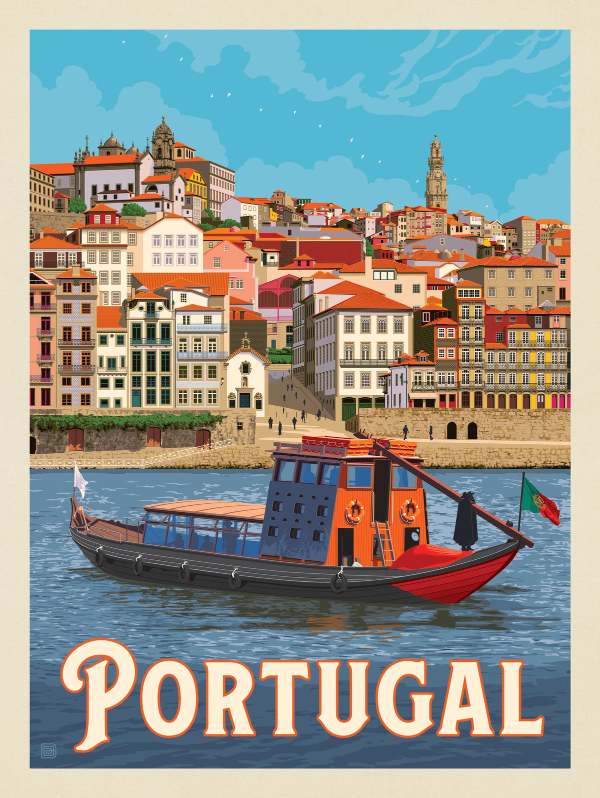 Portugal: Porto District - Puzzle - Artwork
