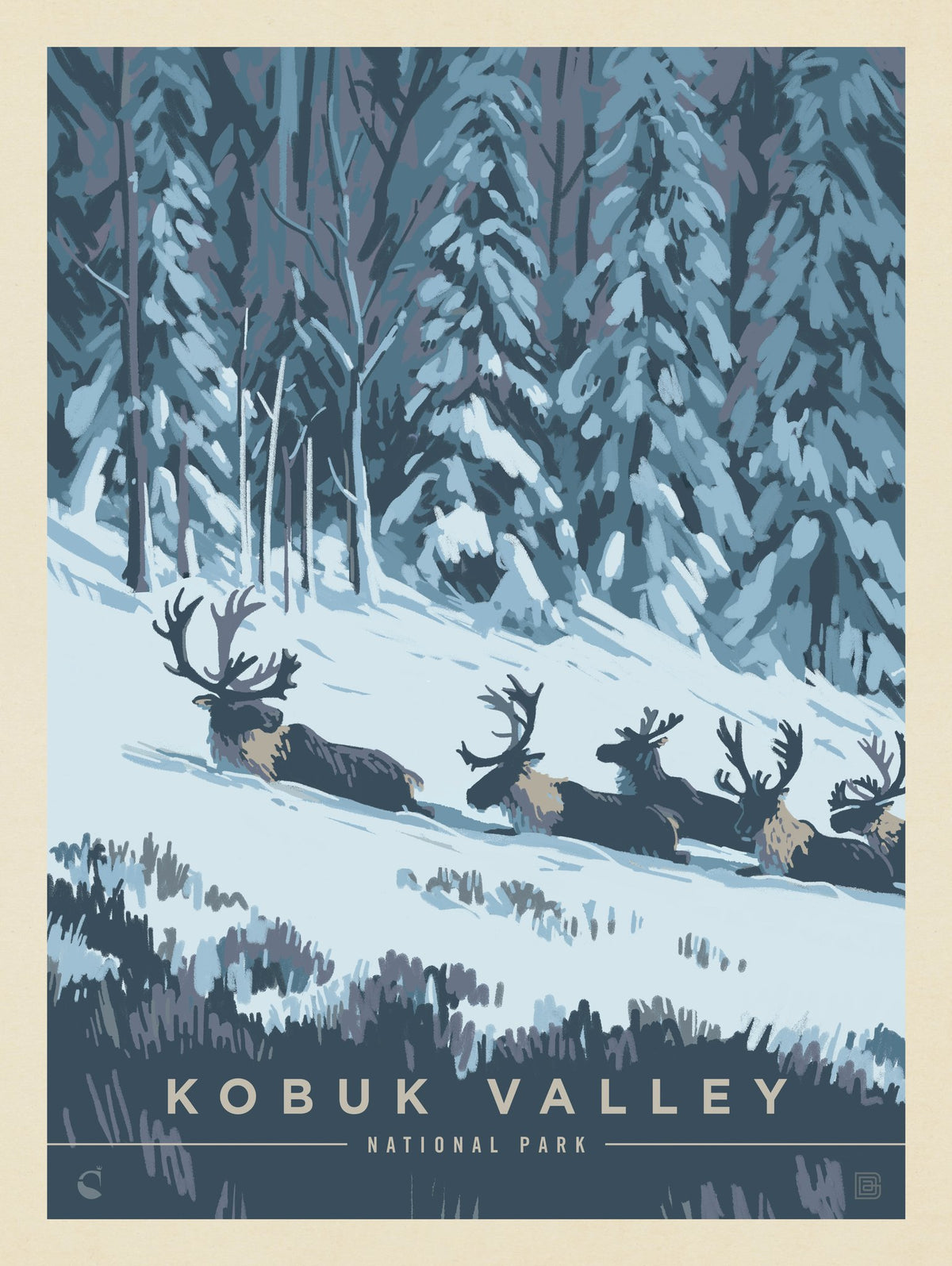Kobuk Valley National Park: Winter Wonderland - Puzzle - Artwork