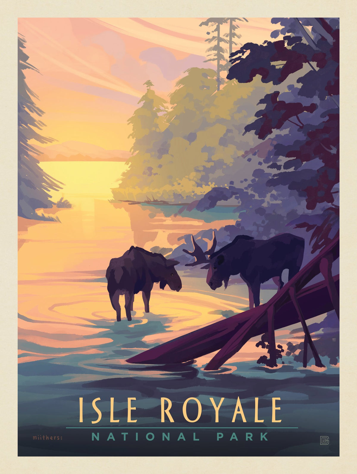 Isle Royale National Park: Magical Morning - Puzzle - Artwork