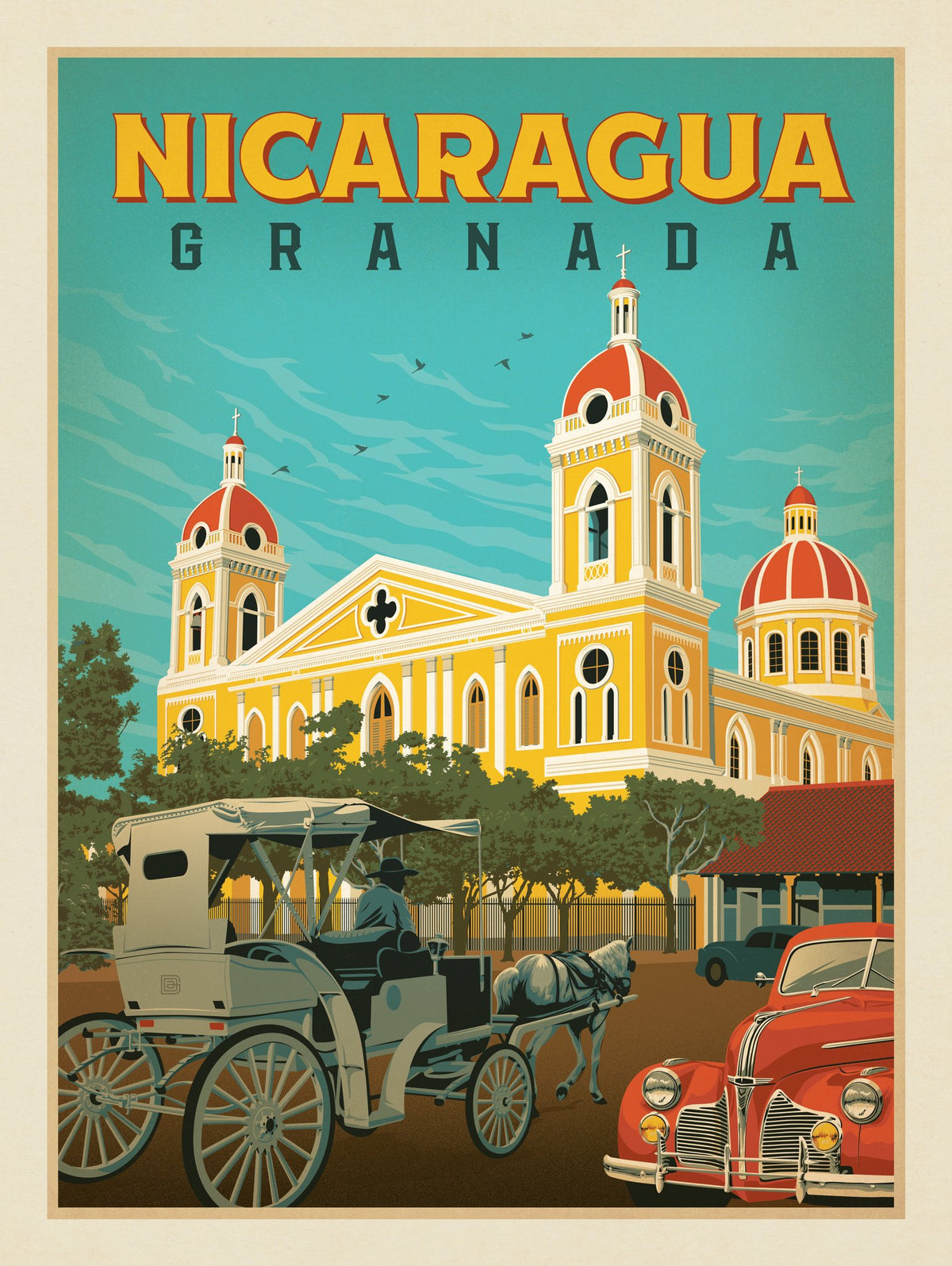 Nicaragua: Granada - Puzzle - Artwork