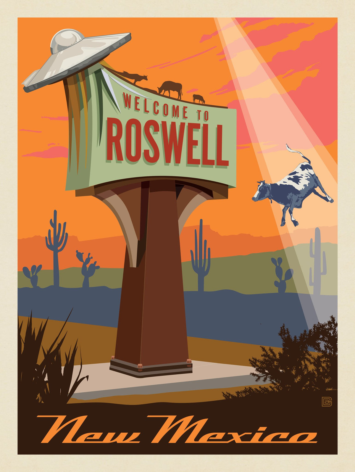 Roswell, New Mexico - Puzzle - Artwork