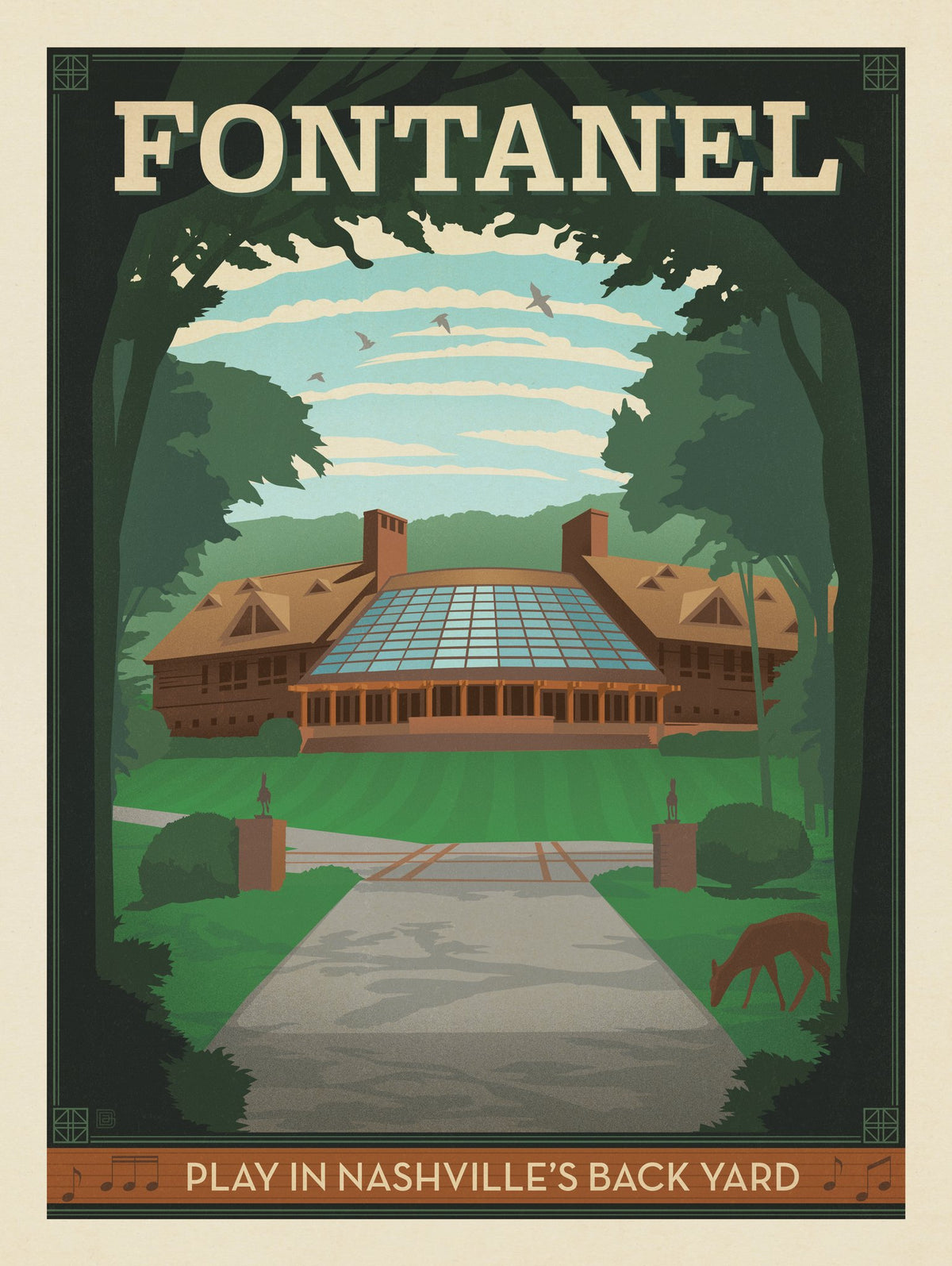 Fontanel Mansion - Puzzle - Artwork