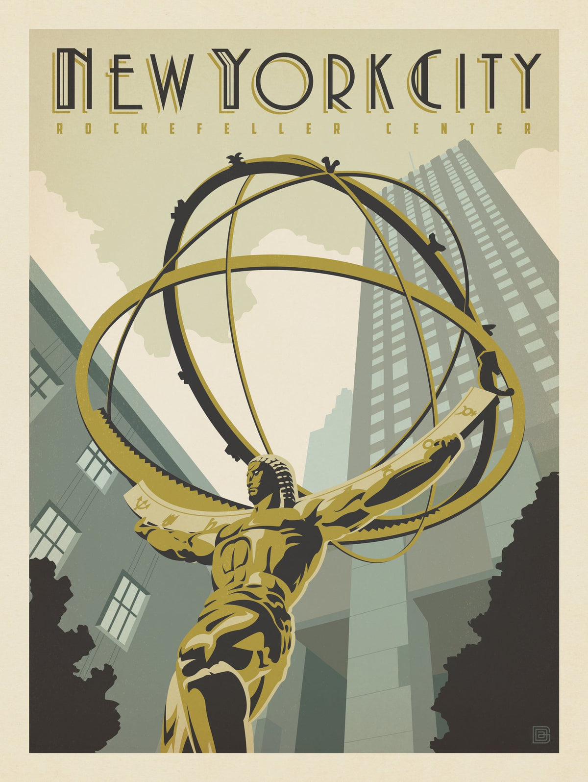 New York City: Rockefeller Center - Puzzle - Artwork