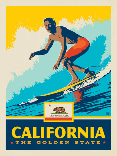 California State Pride (Surfer) - Puzzle