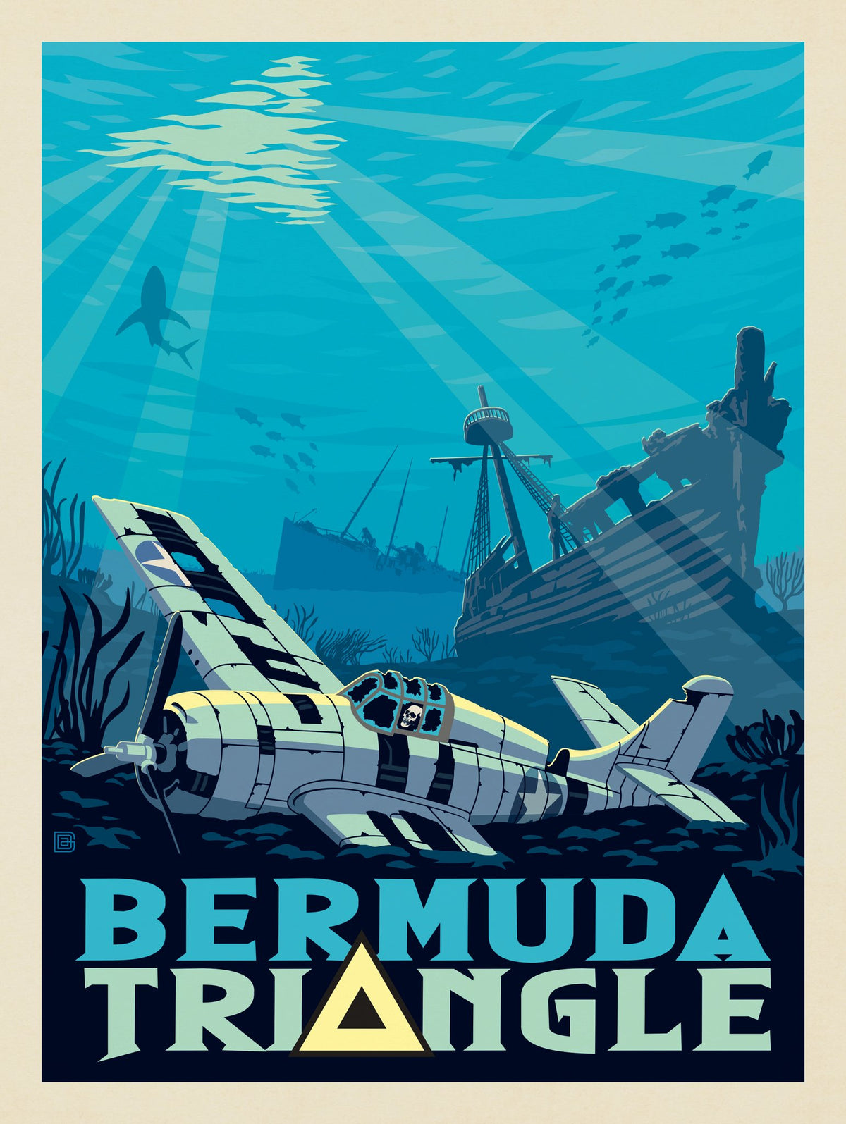 Bermuda Triangle - Puzzle - Artwork