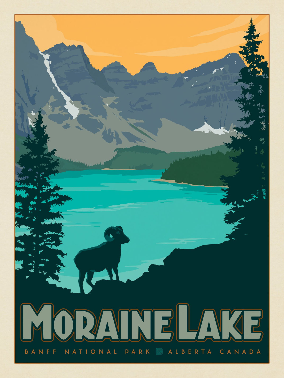 Canada: Moraine Lake - Puzzle - Artwork