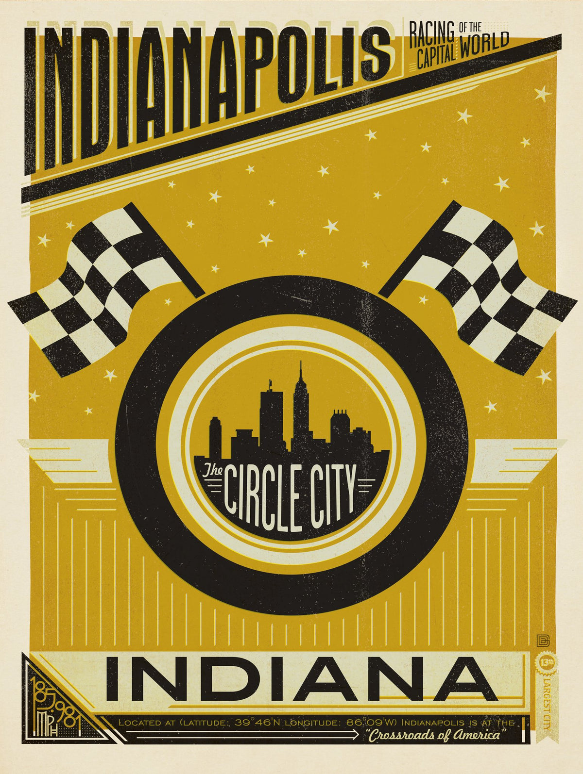 Indianapolis: Print Shop - Puzzle - Artwork