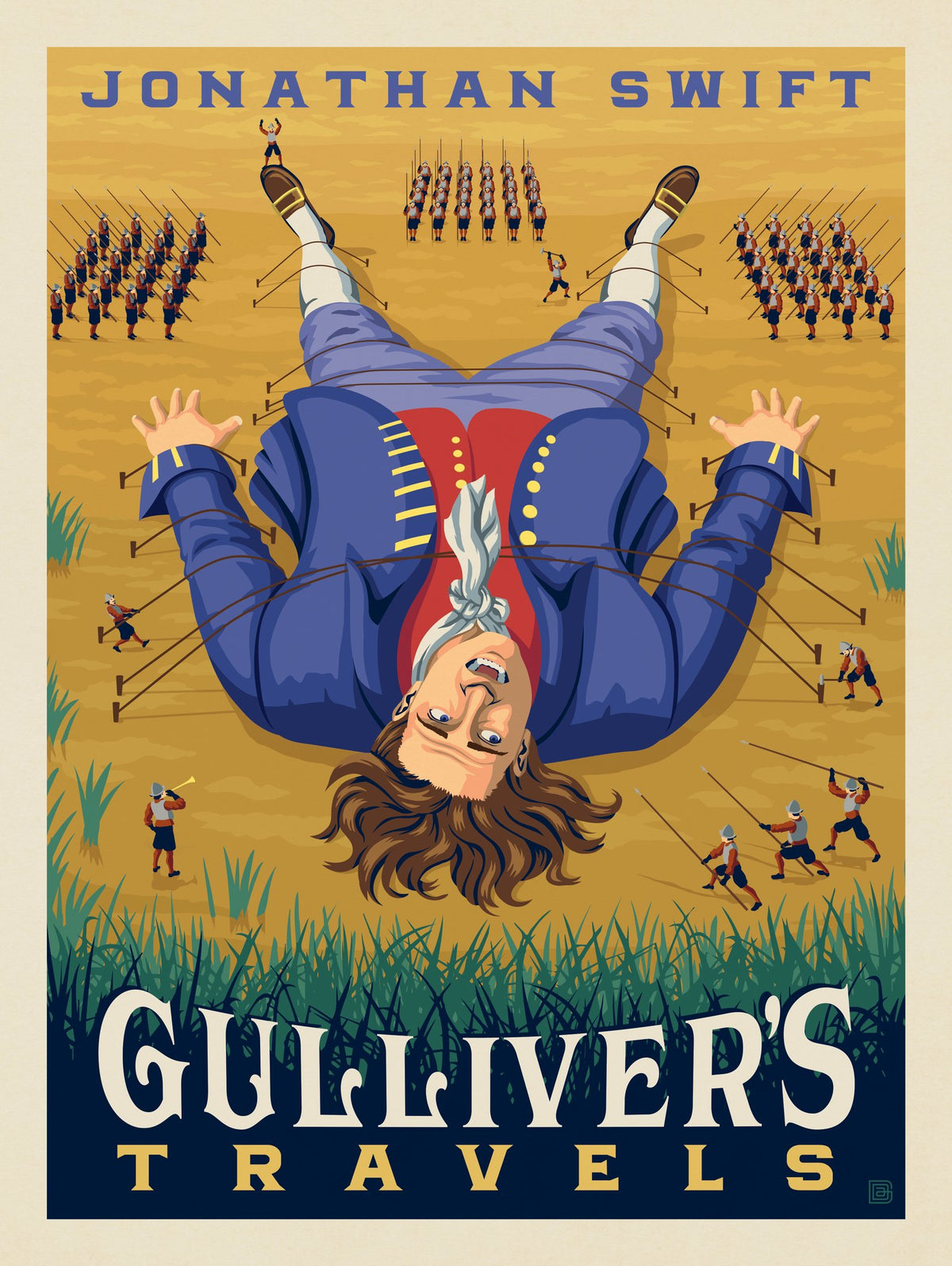 Gulliver's Travels: Jonathan Swift - Puzzle - Artwork