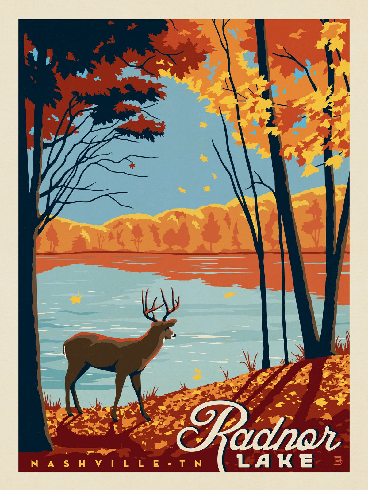 Radnor Lake: Fall View - Puzzle - Artwork