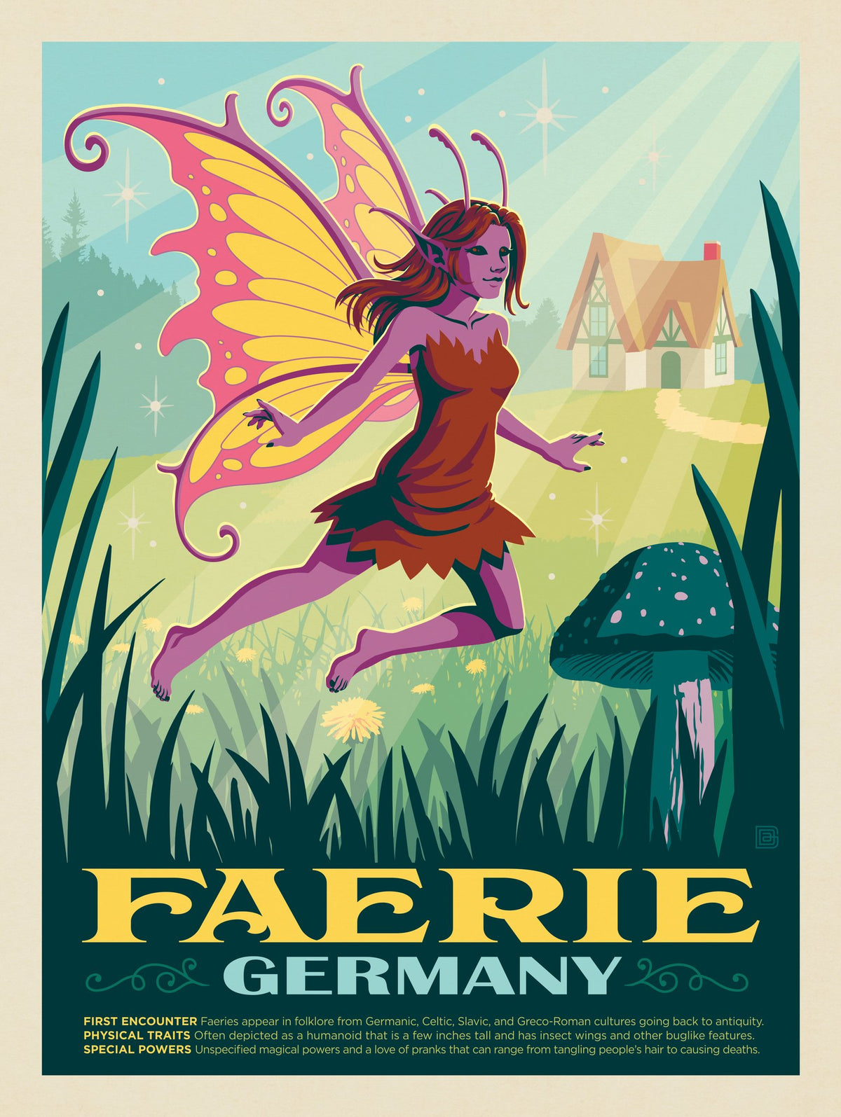 Mythical Creatures: Faerie (Germany) - Puzzle - Artwork