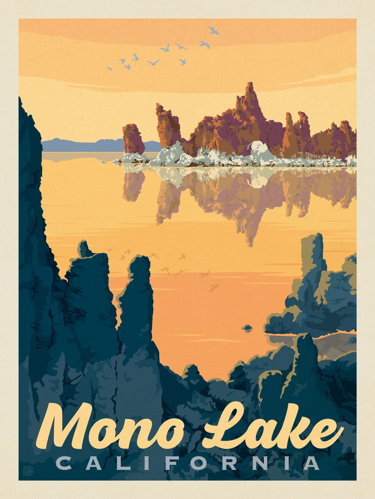 Mono Lake, California - Puzzle - Artwork