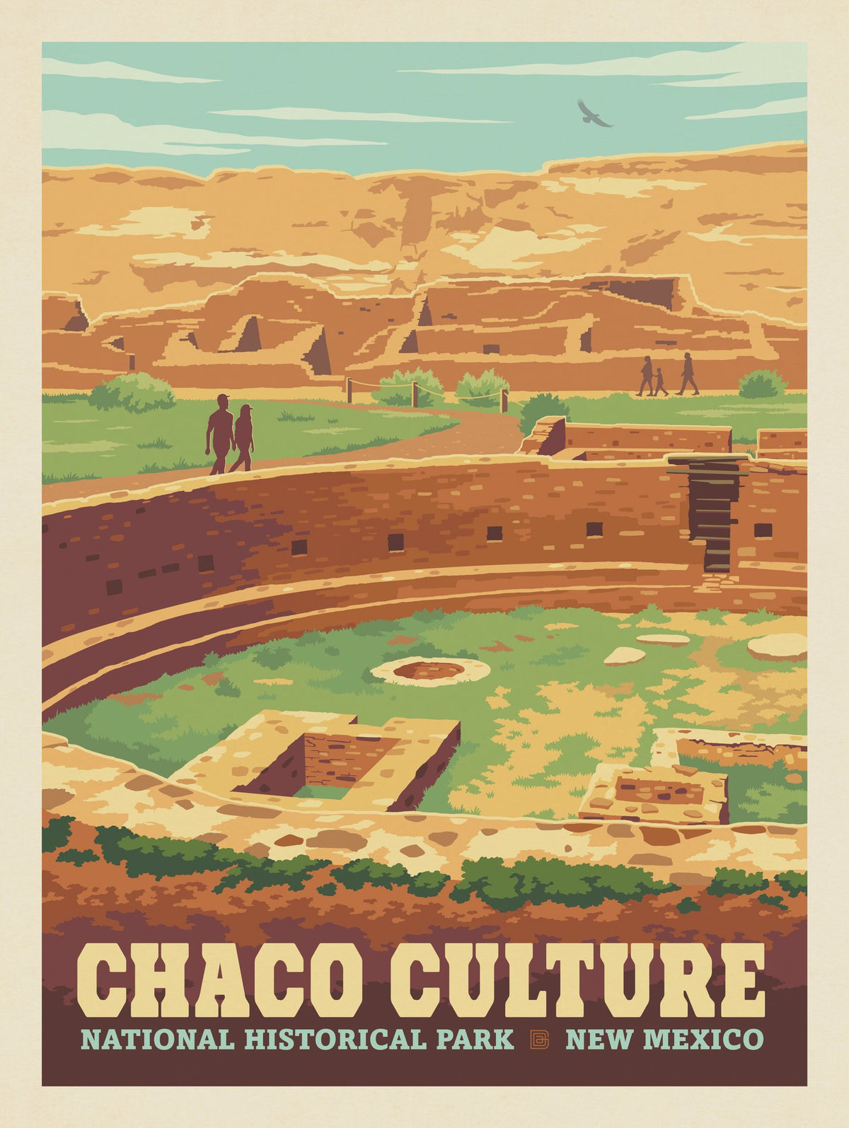 Chaco Culture National Historical Park: Daytime - Puzzle - Artwork