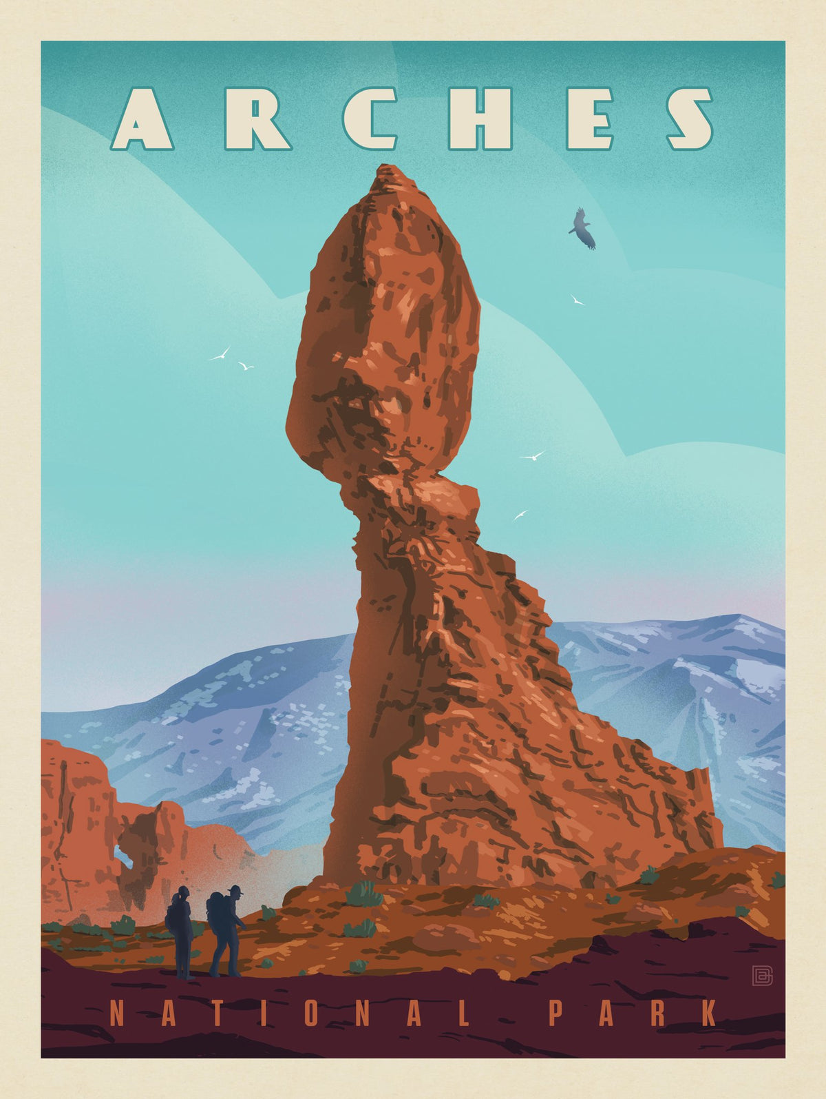 Arches National Park: Balanced Rock - Puzzle - Artwork