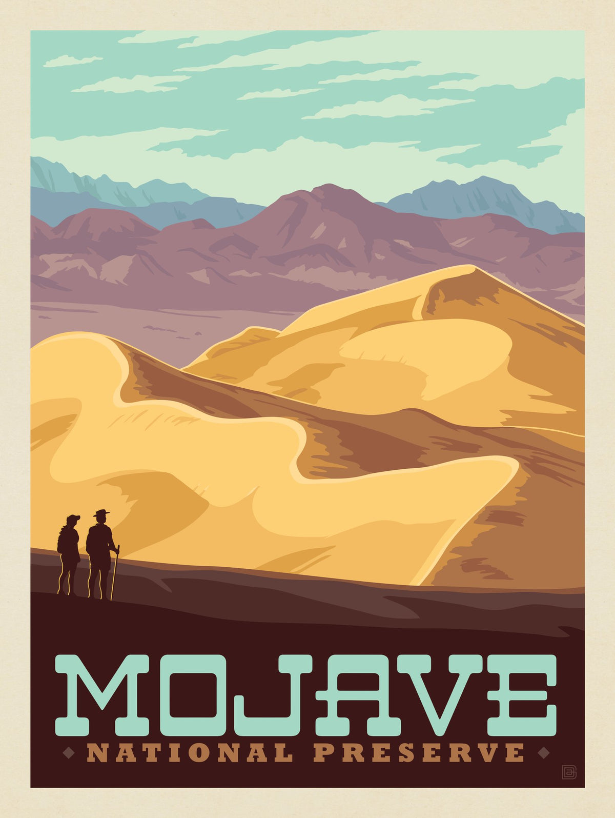 Mojave National Preserve, California - Puzzle - Artwork