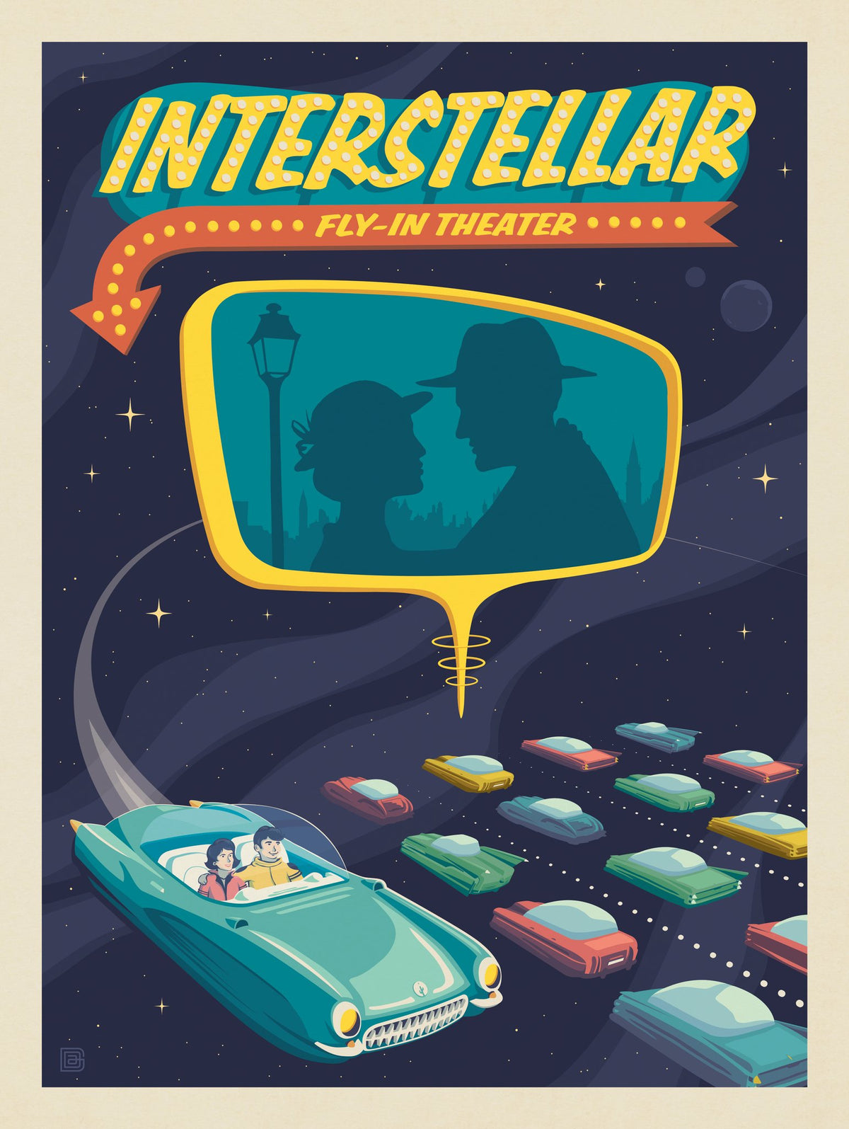 Interstellar Fly-In Theater - Puzzle - Artwork