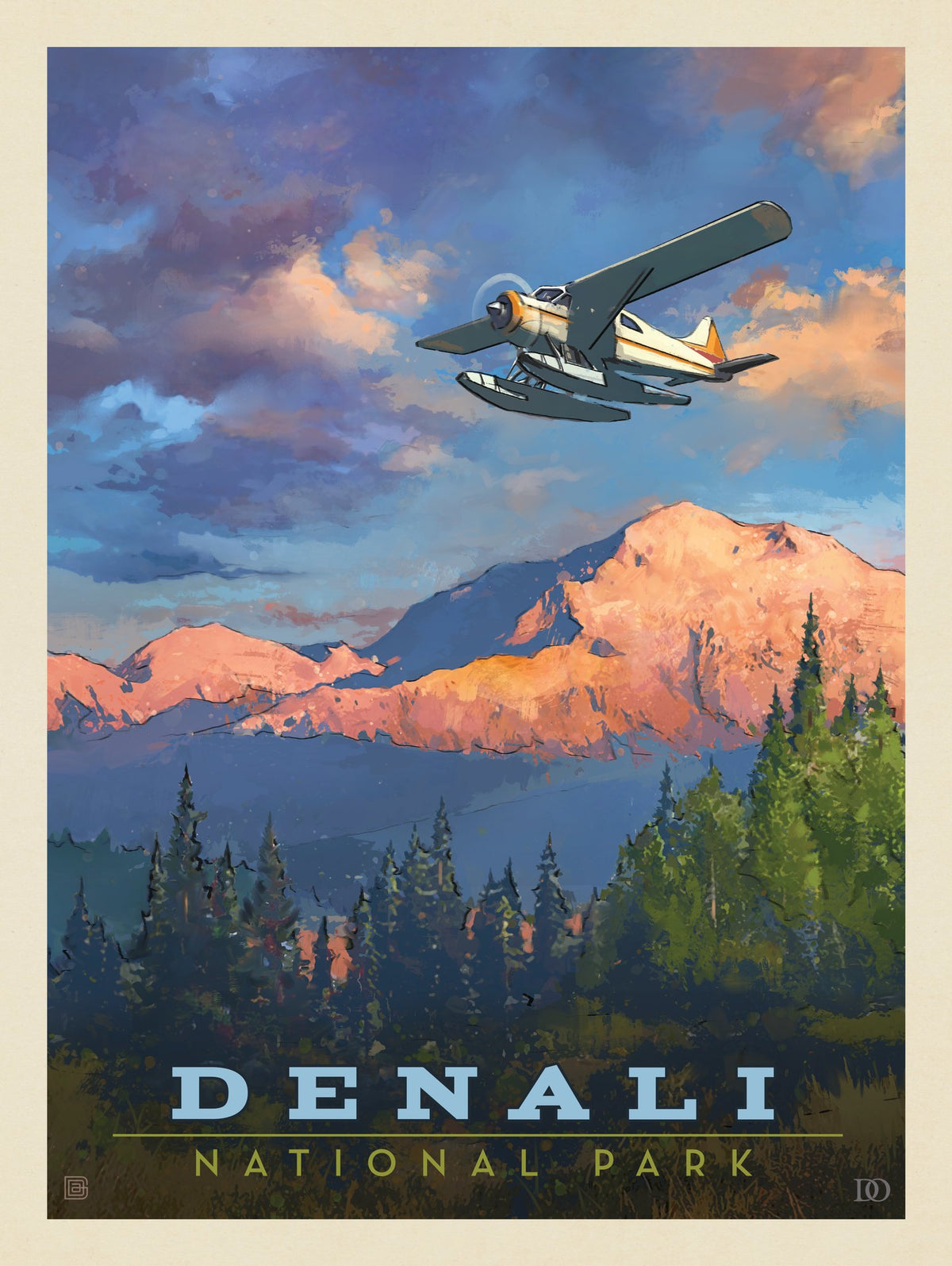 Denali National Park: Back Country - Puzzle - Artwork