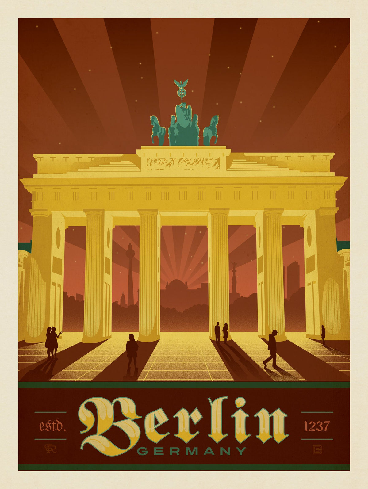 Germany: Berlin - Puzzle - Artwork