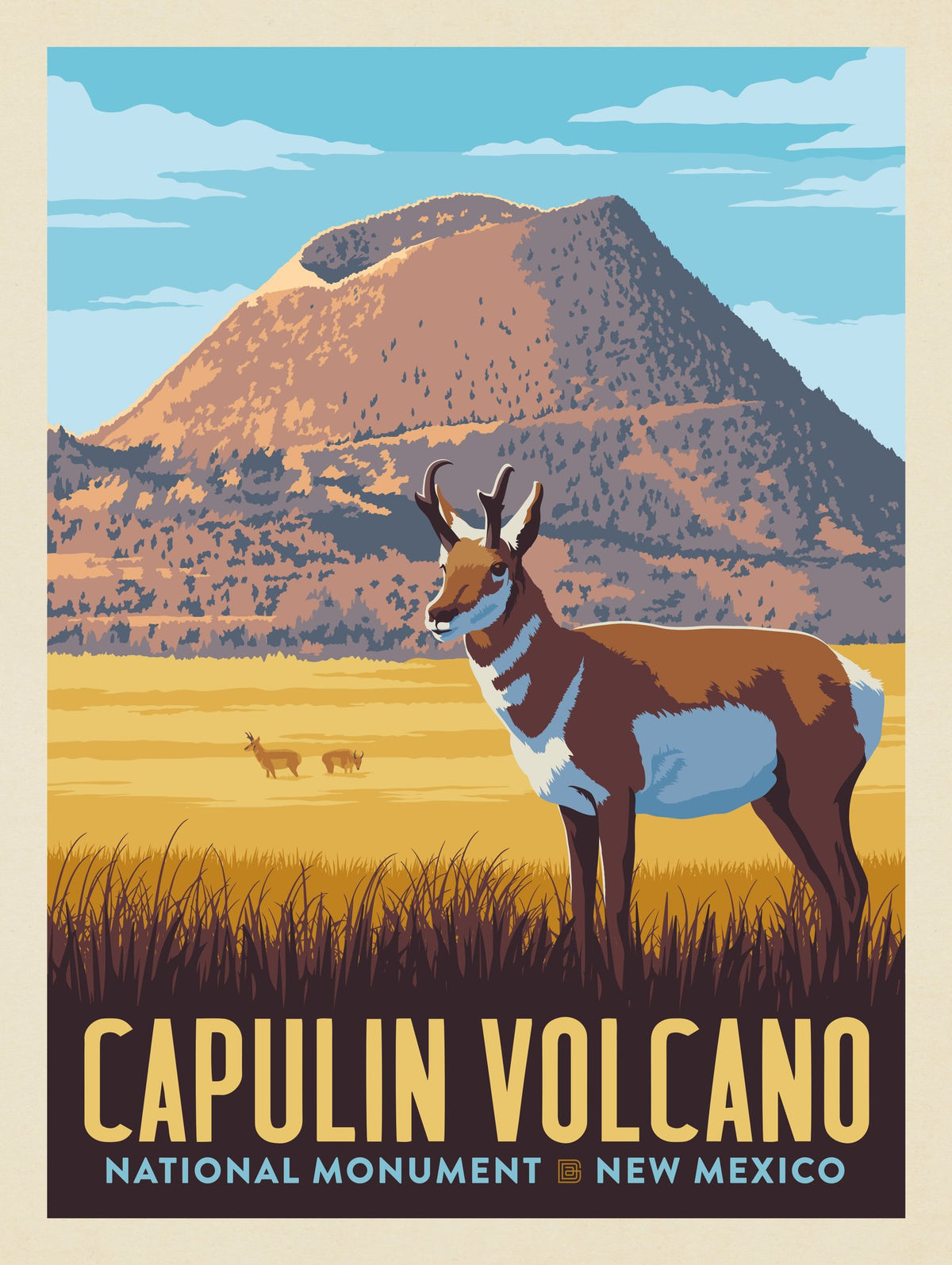 Capulin Volcano National Monument, New Mexico - Puzzle - Artwork