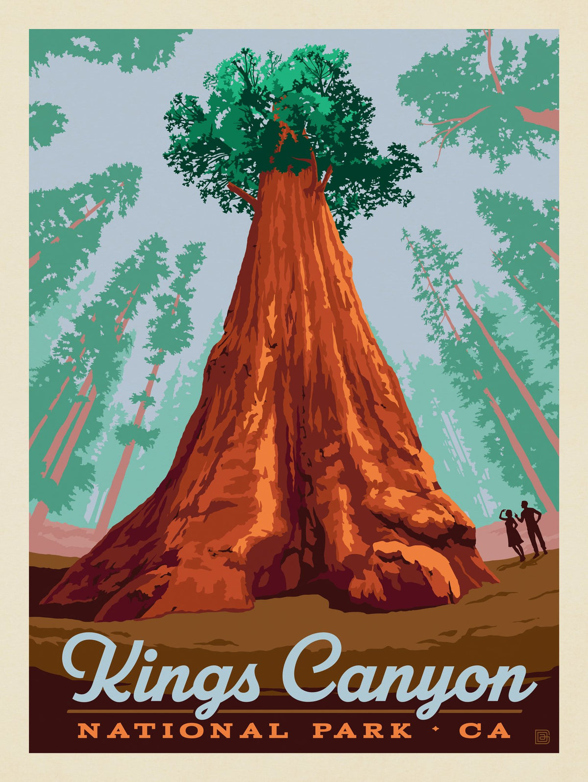 Kings Canyon National Park: General Grant - Puzzle - Artwork