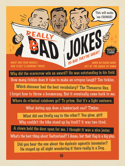 Dad Jokes: Really Great BAD Jokes - Puzzle