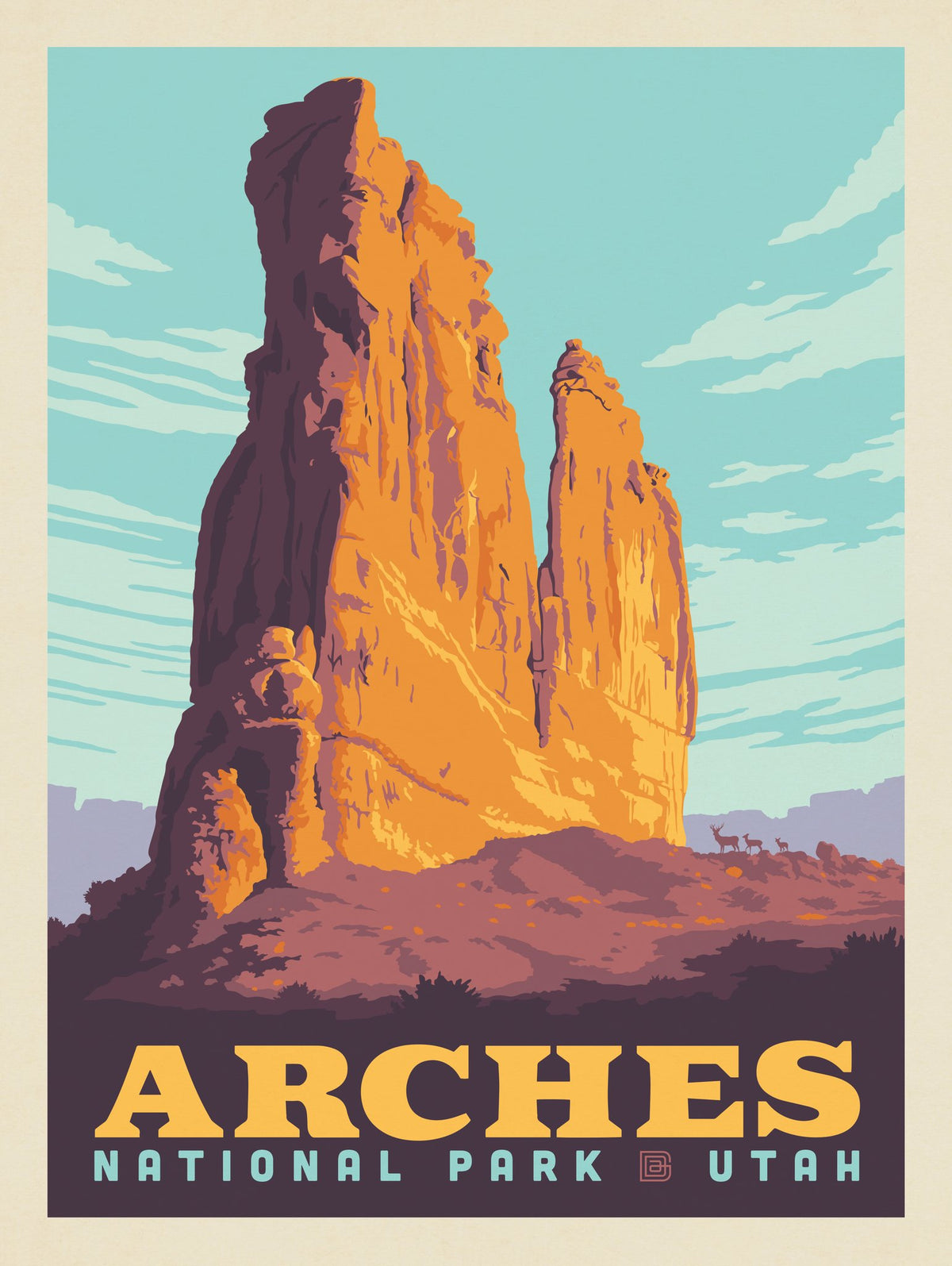 Arches National Park: The Organ - Puzzle - Artwork