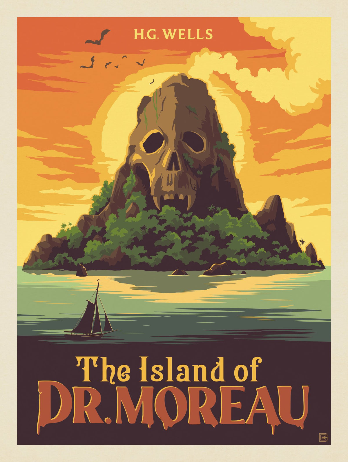 The Island Of Dr. Moreau: H.G. Wells - Puzzle - Artwork