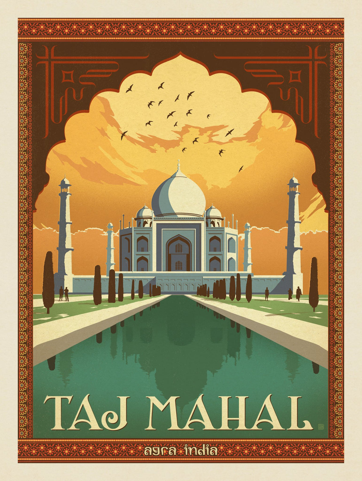 India: Agra, Taj Mahal - Puzzle - Artwork
