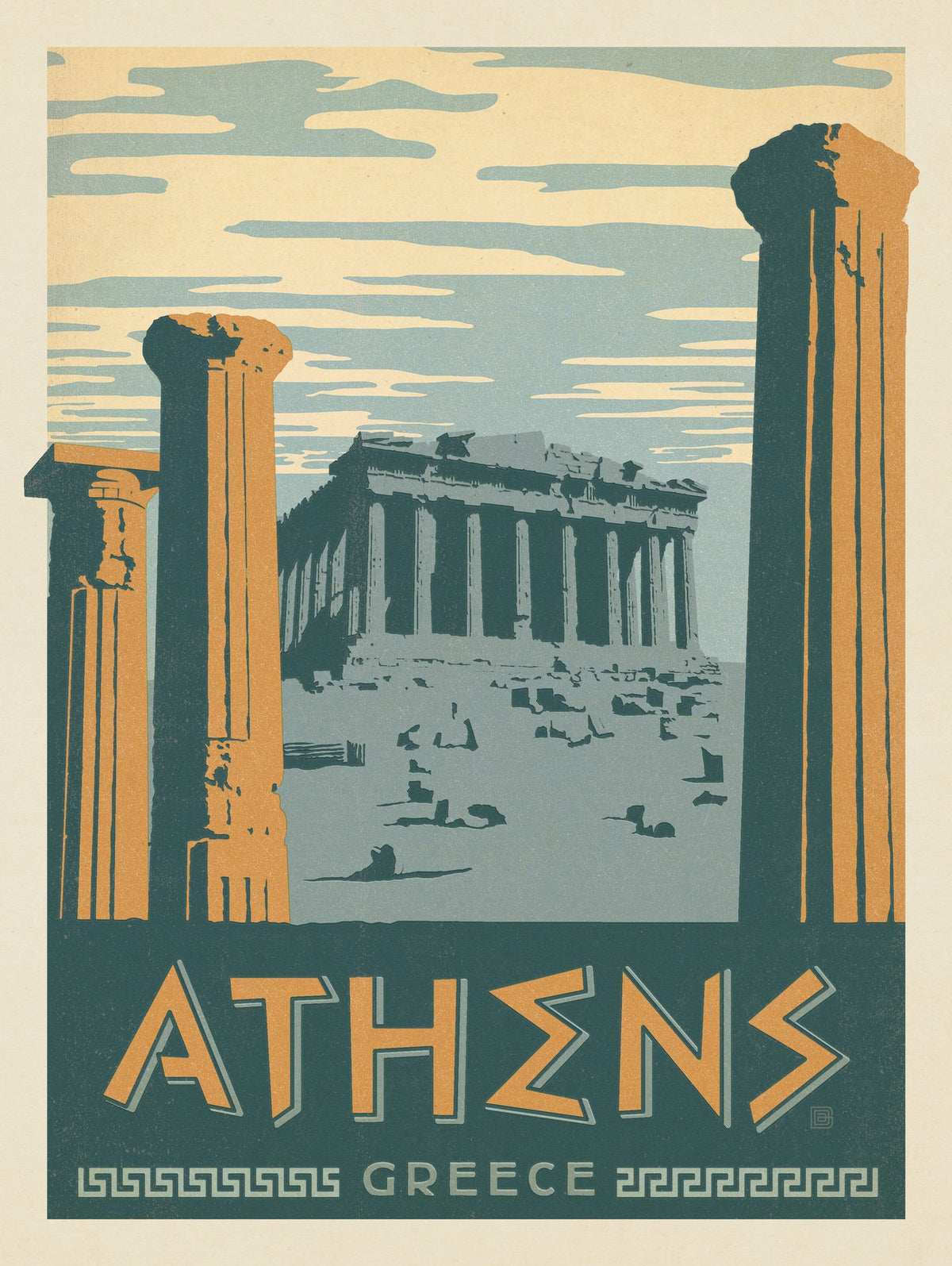 Greece: Athens - Puzzle - Artwork