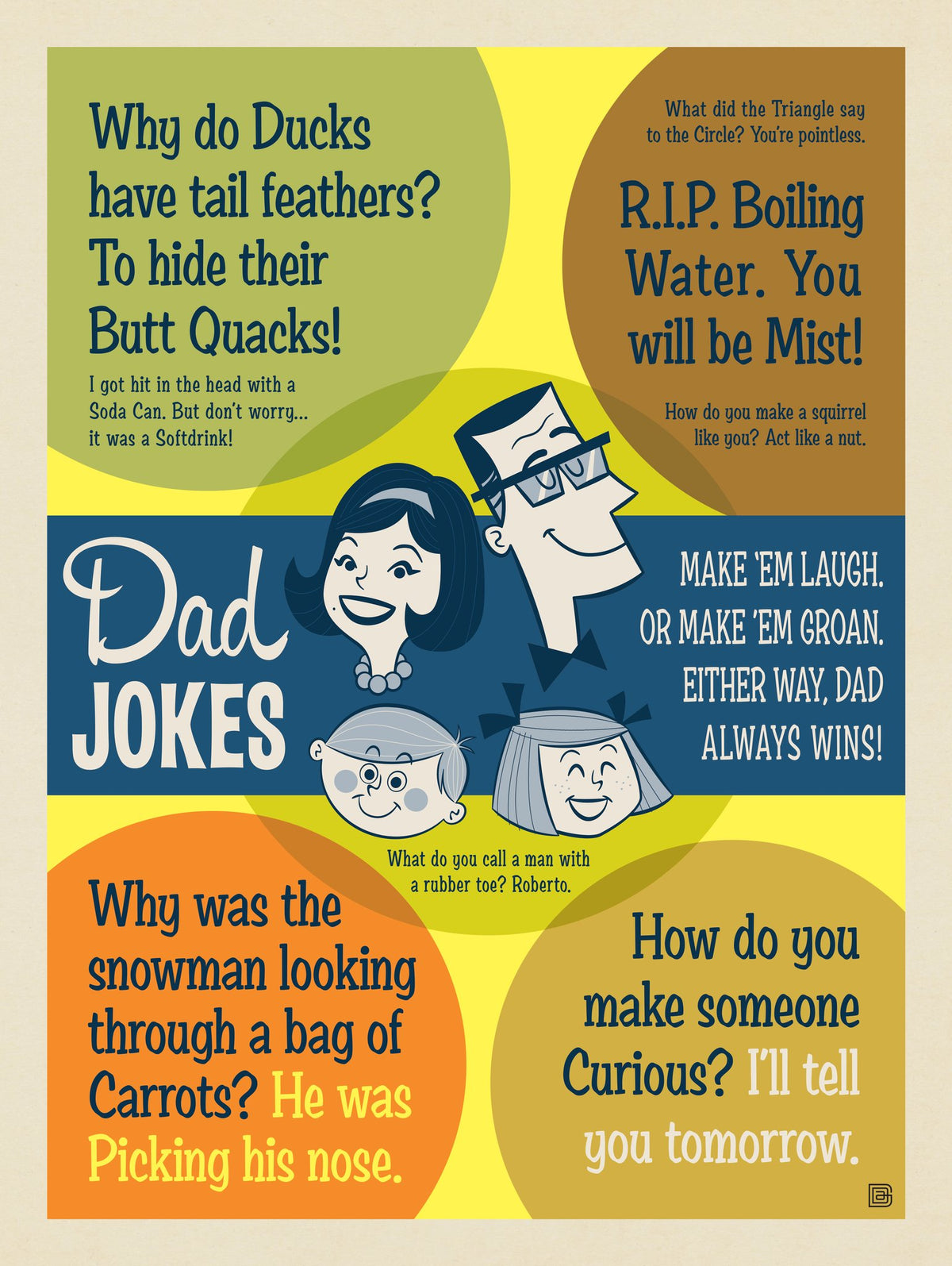 Dad Jokes: Family Fun - Puzzle - Artwork