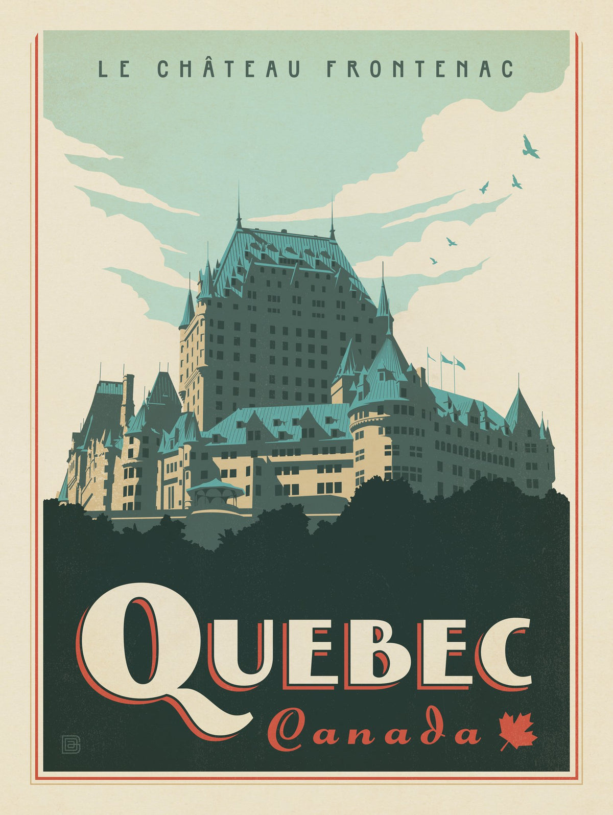 Canada: Quebec - Puzzle - Artwork
