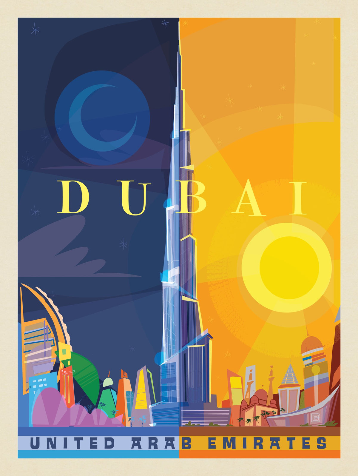 Dubai (Mod Design) - Puzzle - Artwork