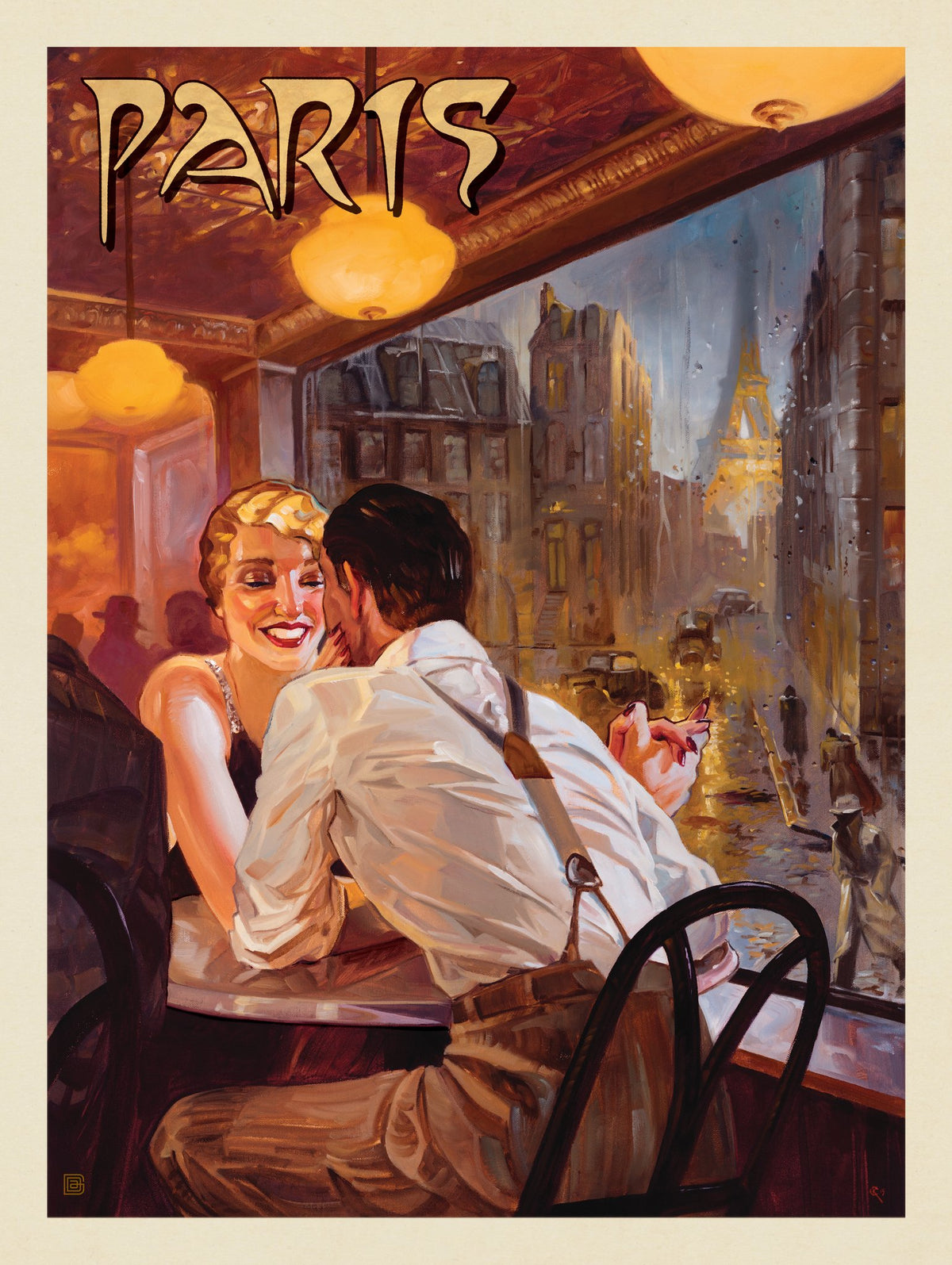 France: Paris When it Rains - Puzzle - Artwork