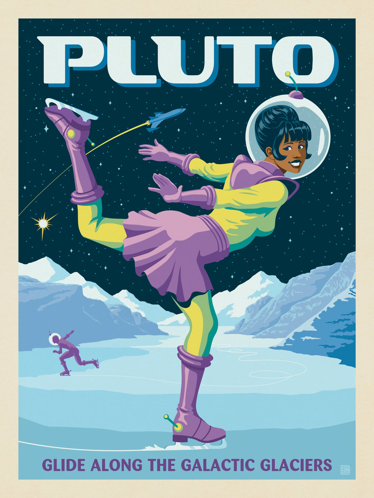 Pluto: Ice Skating - Puzzle - Artwork