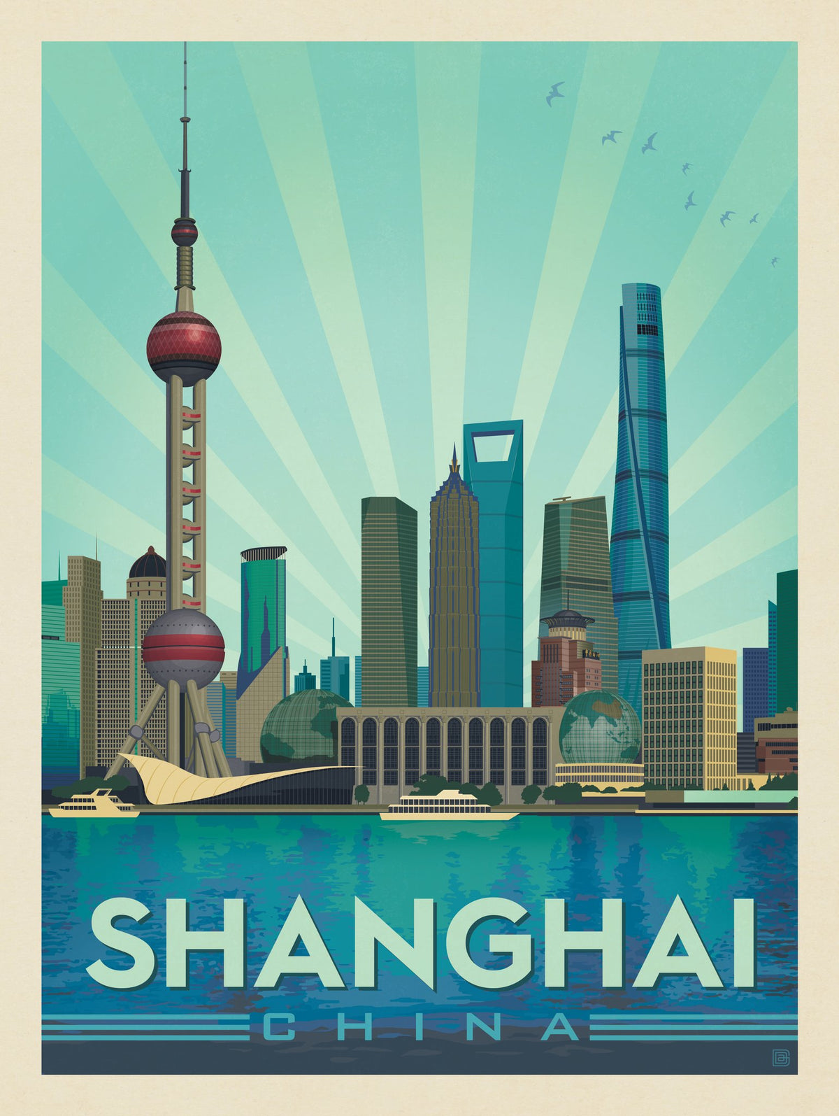 China: Shanghai - Puzzle - Artwork