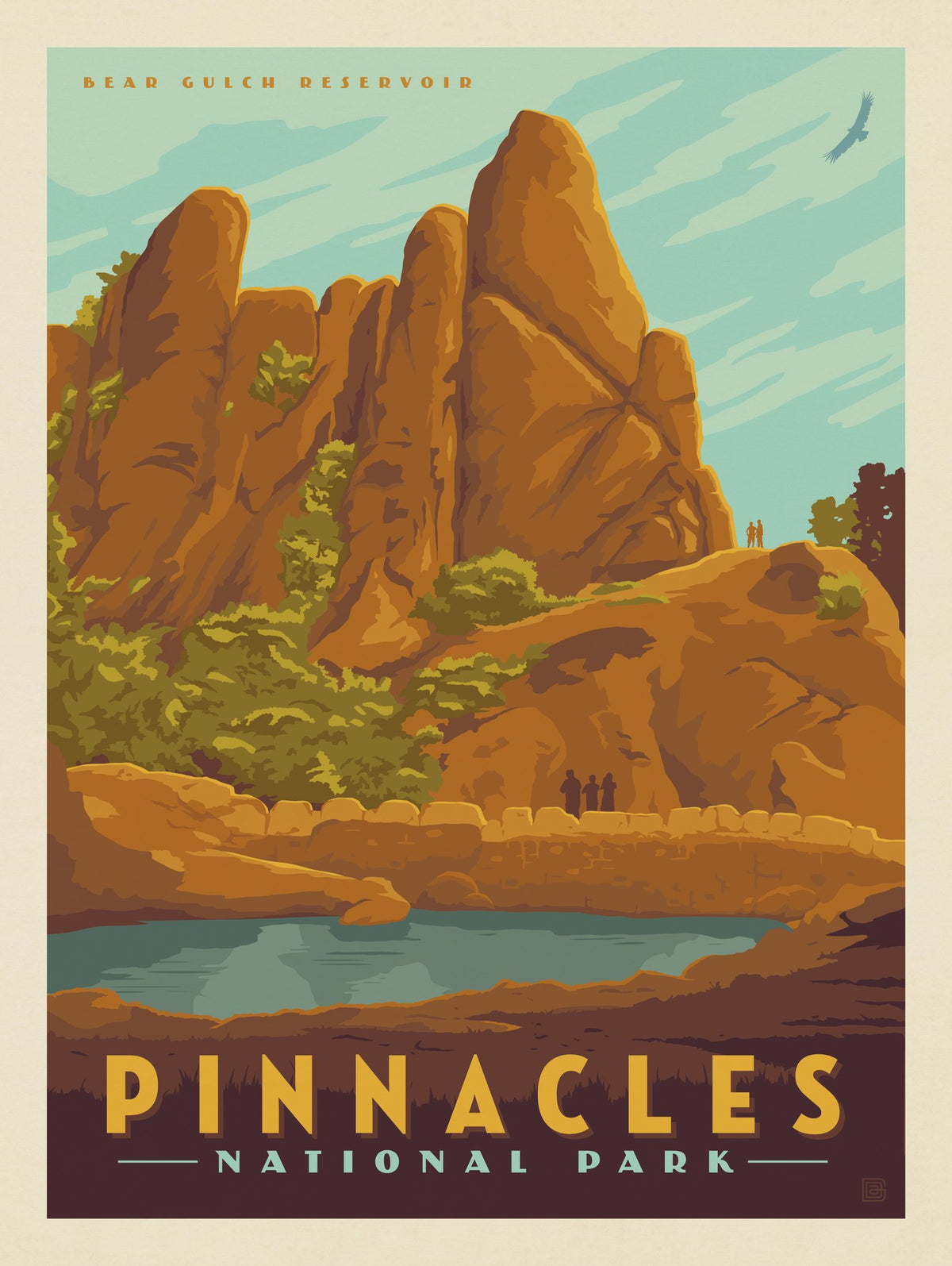 Pinnacles National Park - Puzzle - Artwork