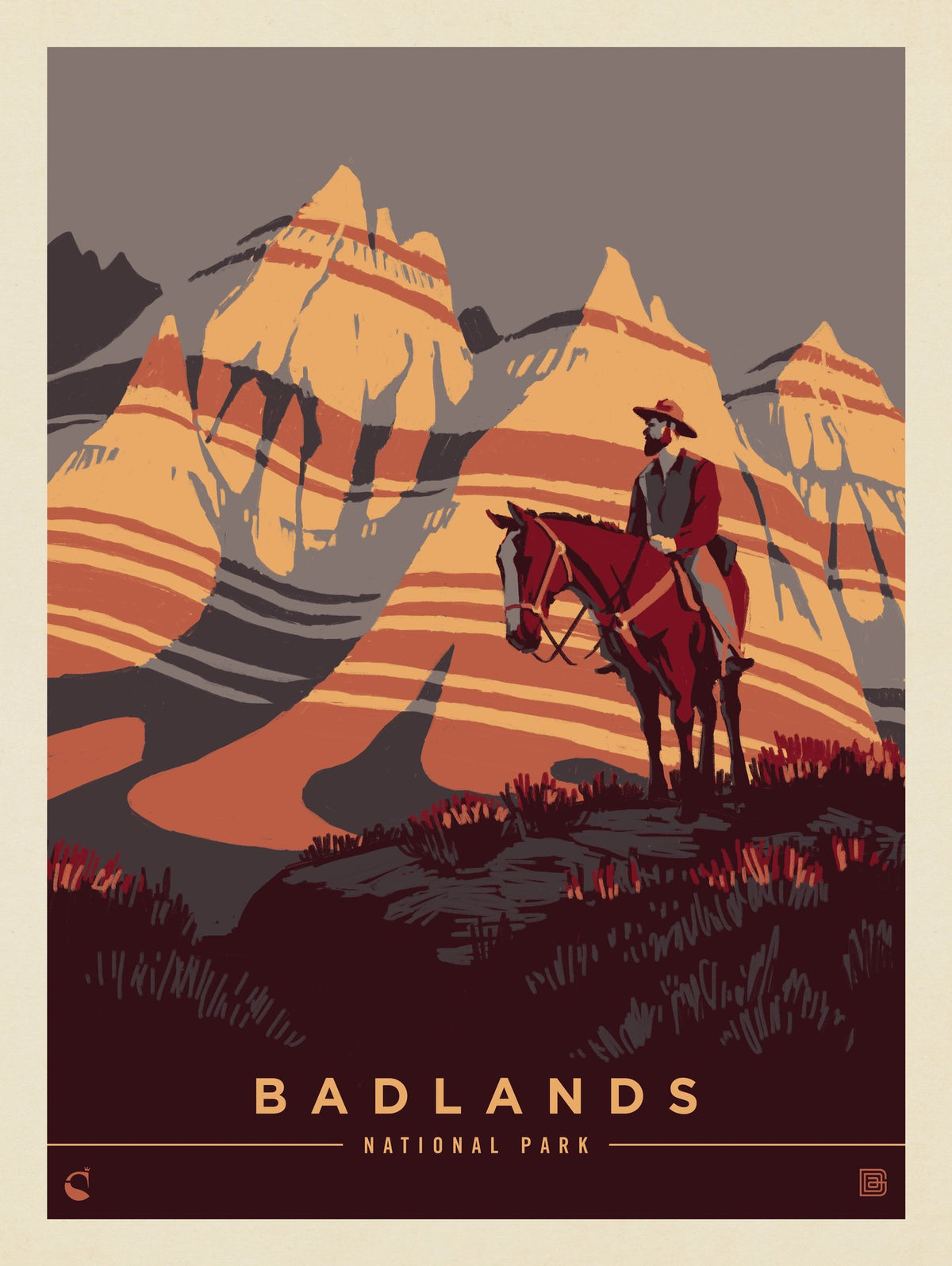 Badlands National Park: Song of Solitude - Puzzle - Artwork